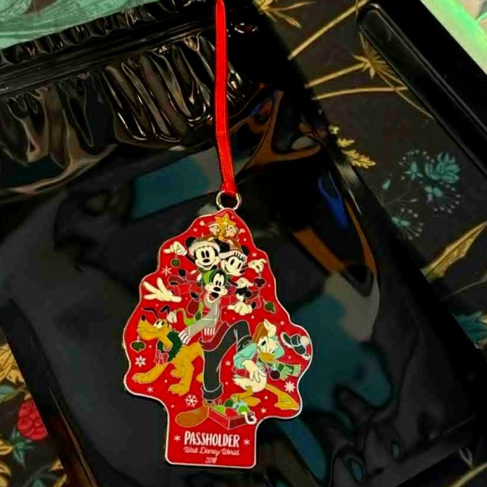 Disney Passholder Tree Shaped Ornament 1/1000